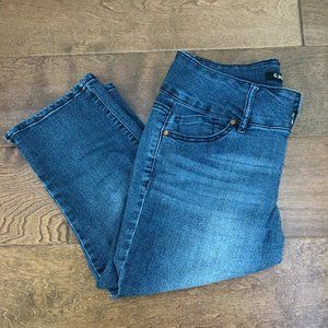D. Jeans Three Button Capri Denim Jeans Size 6